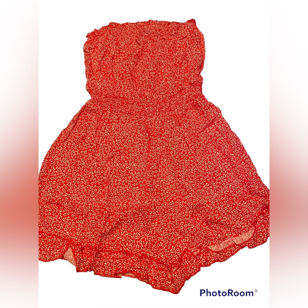 Red romper
